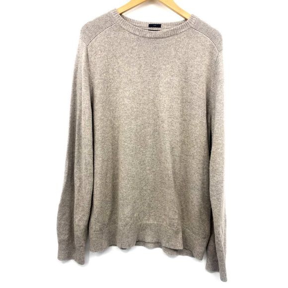 J. Crew Softspun Crew Neck Elbow 
